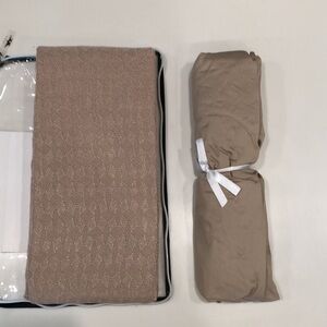 New in package Bamboo Crib Sheet and Blanket Sets